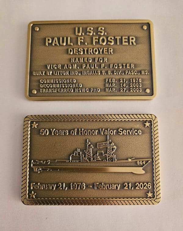 USS Paul Foster. Paul Foster, Paul Foster Association